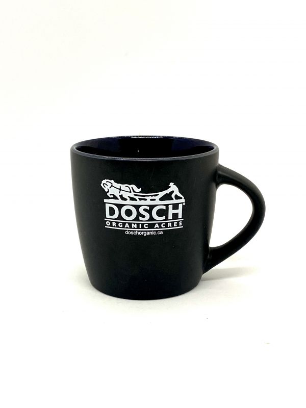 Dosch organic acres black coffee cup